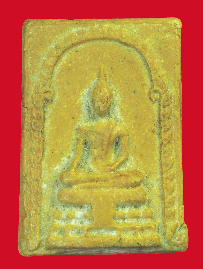 *39308 พระสมเด็จกนกข้าง เนื้อผงน้ำมัน เก่าพอมีอายุ ไม่ทราบที่และปีสร้าง 3