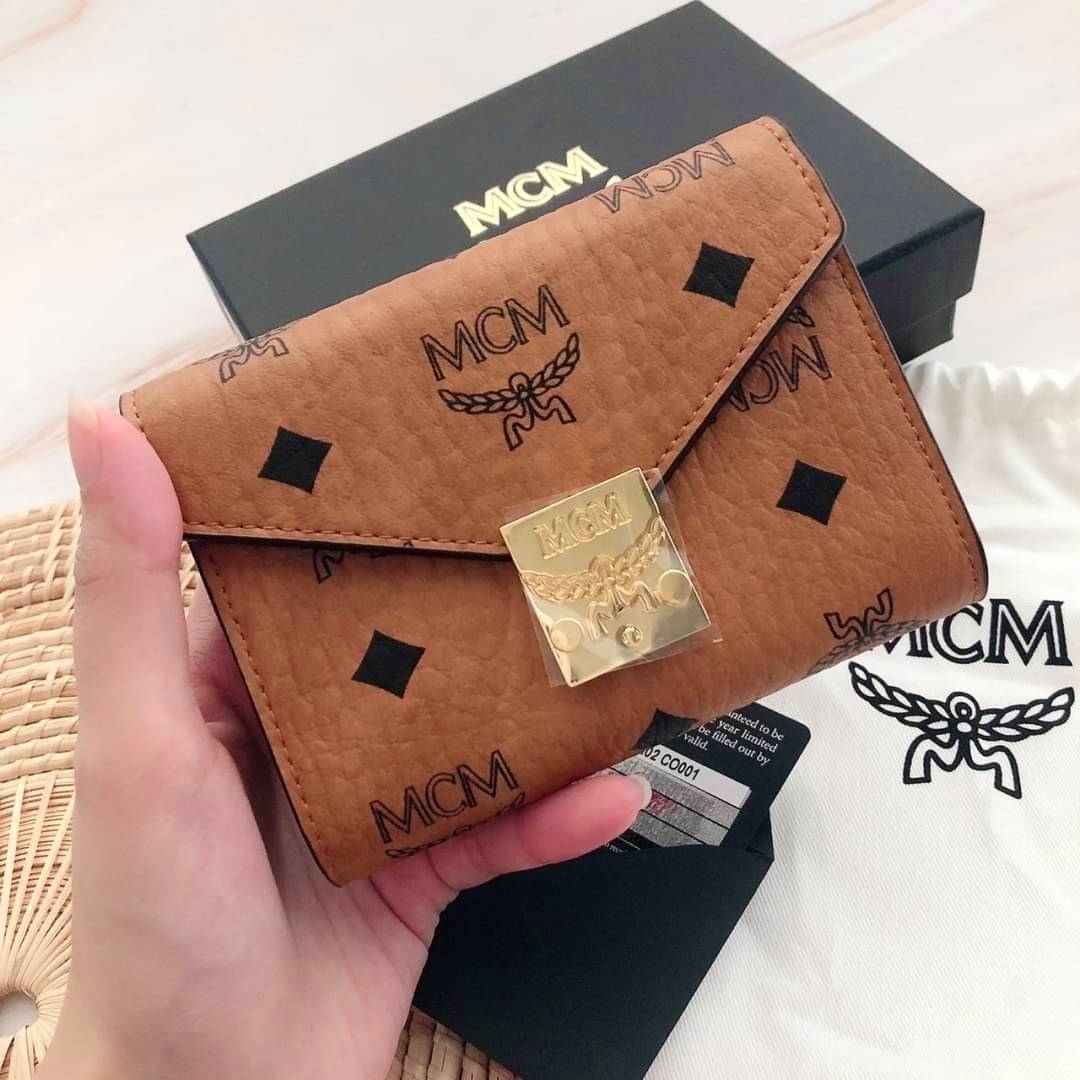 MCM wallet 3 พับ