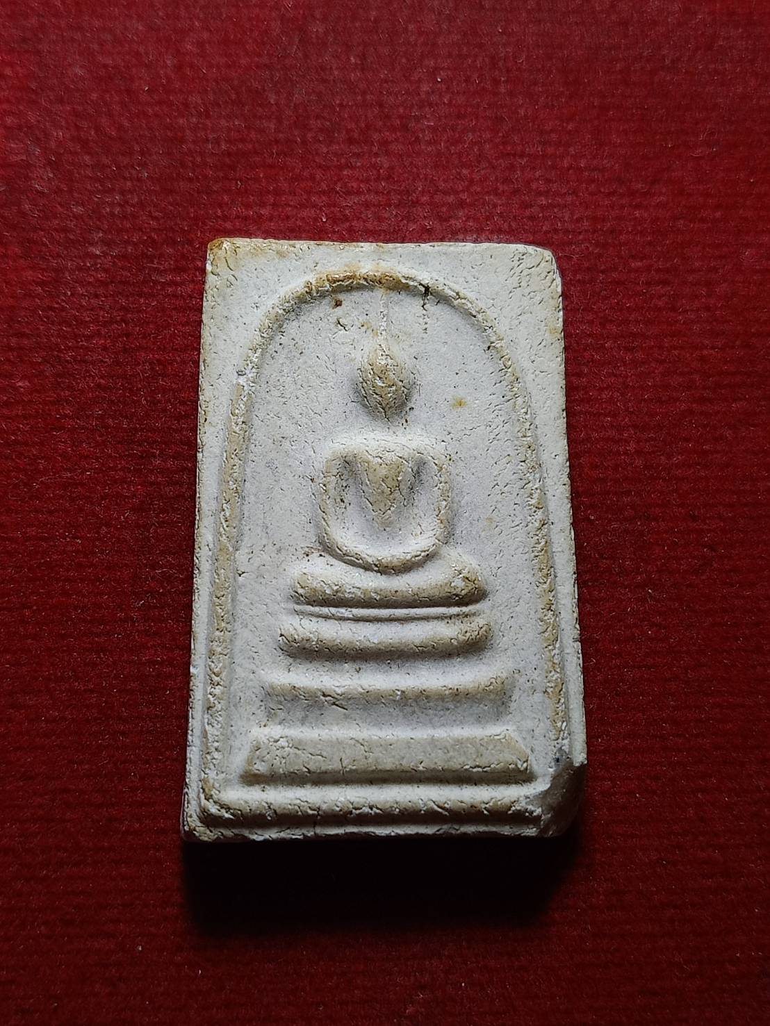 พระสมเด็จหลวงปู่ลำภูหลังยันต์หมึกแดง วัดใหม่อมตรส กทม. (SKU-06178)