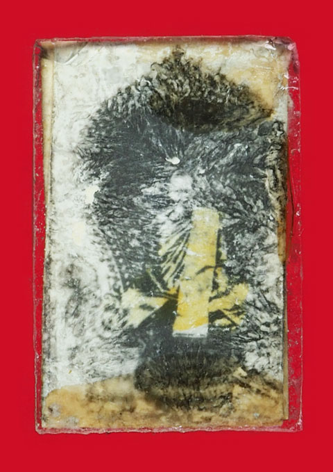 *35091 รูปถ่ายอัดกระจกหน้าเดียว หลวงพ่อเดิม วัดหนองโพ นครสวรรค์( เก่าถึงยุคหายาก) 40