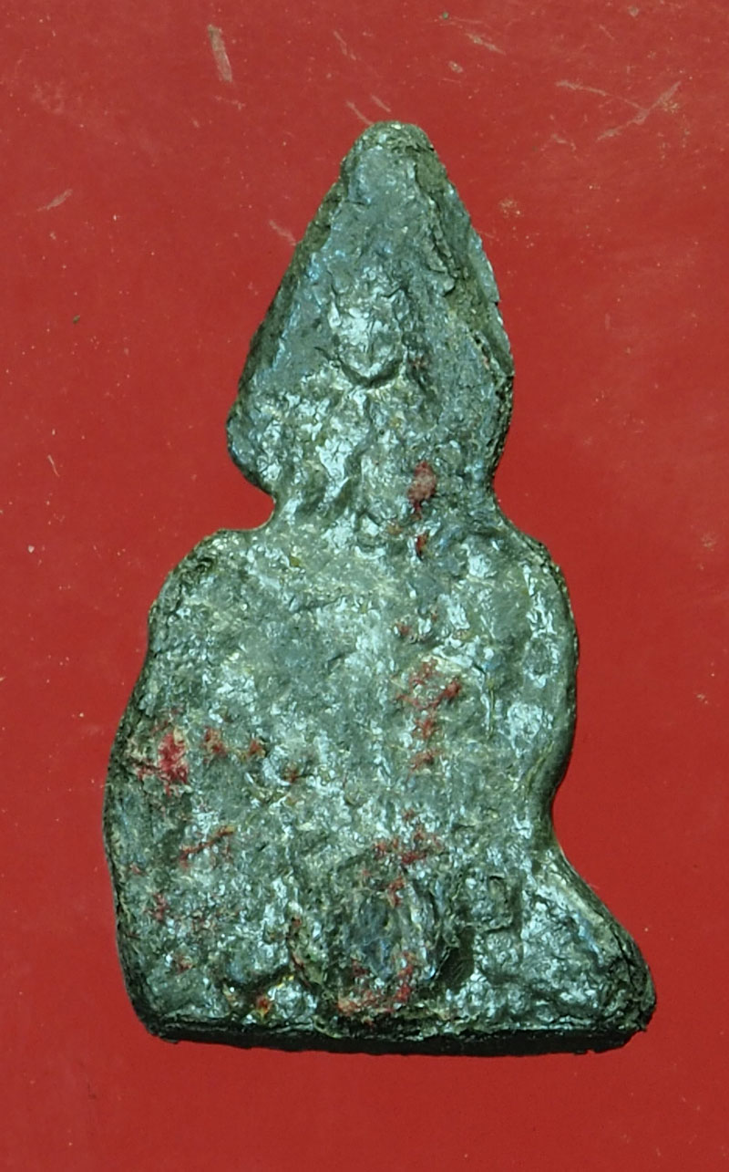 *30174 พระท่ามะปรางค์ กรุวัดราชบูรณะ อยุธยา เนื้อชินเงิน 13