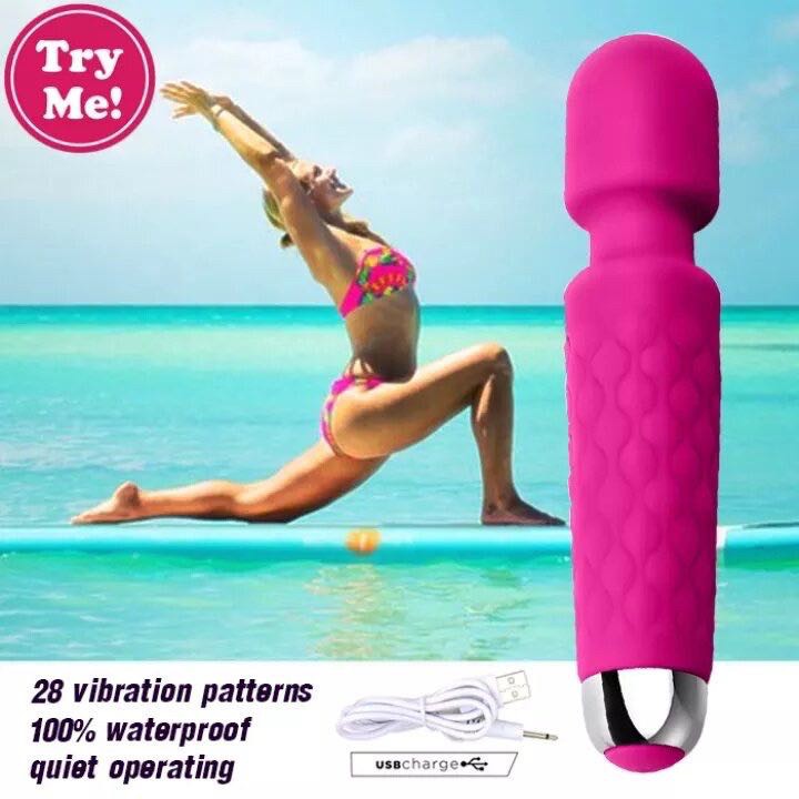 เครื่องนวด AV ( premium USB ไร้สาย )