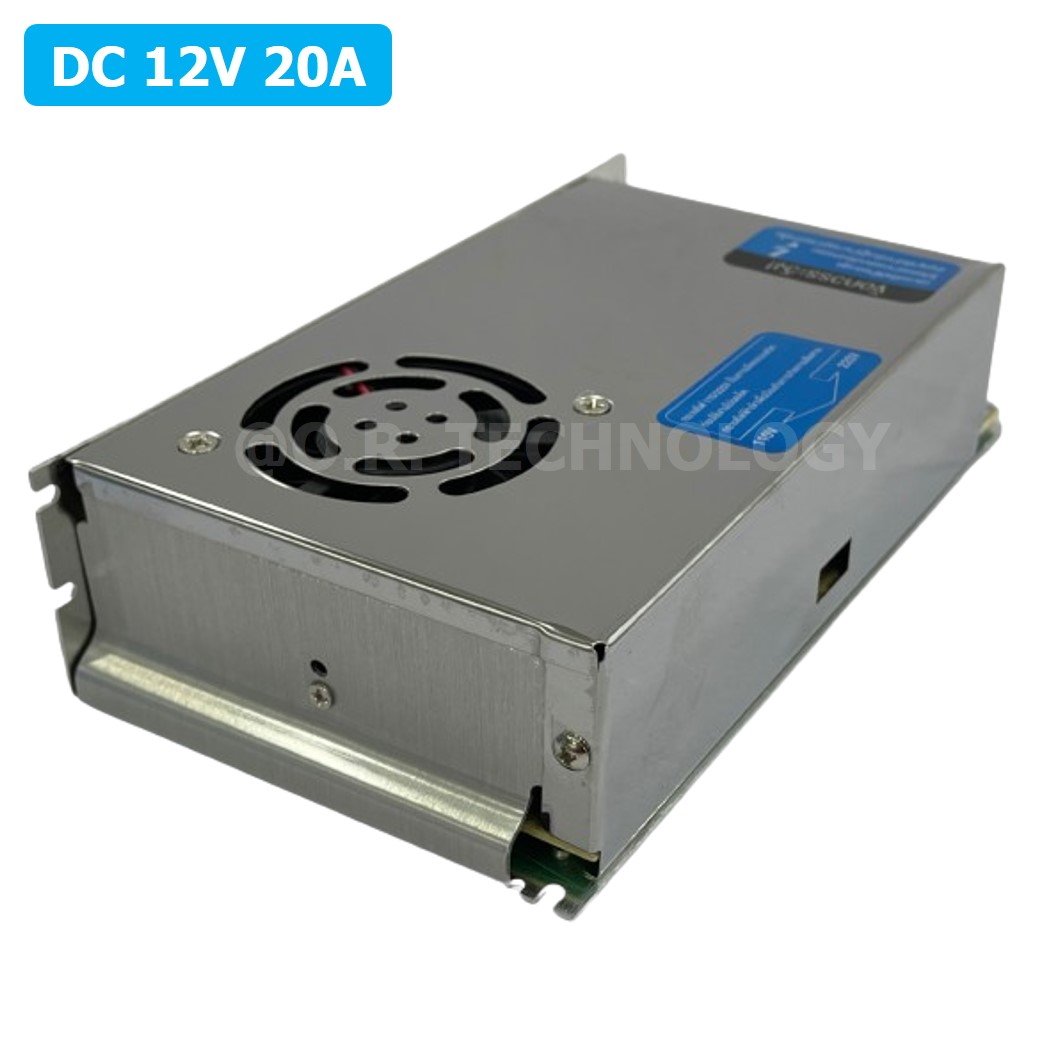 (1ชิ้น) GIPS-004 DC 12V 20A สวิตช์เพาเวอร์ซัพพราย Switching Power Supply แหล่งจ่ายไฟ หม้อแปลงไฟ 220VAC to 12VDC