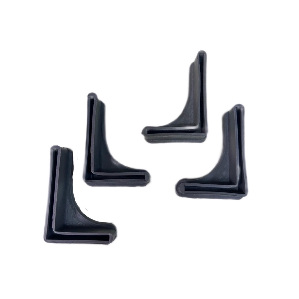 ที่รองขาเหล็กฉากหน้าใหญ่ 2 1/4"x1 1/2" ด้านซ้าย หรือ ขวา อุปกรณ์รองเหล็กฉาก (ราคารวมแวท) เพื่อป้องกันการขูดขีด กันพื้นเป็นรอย