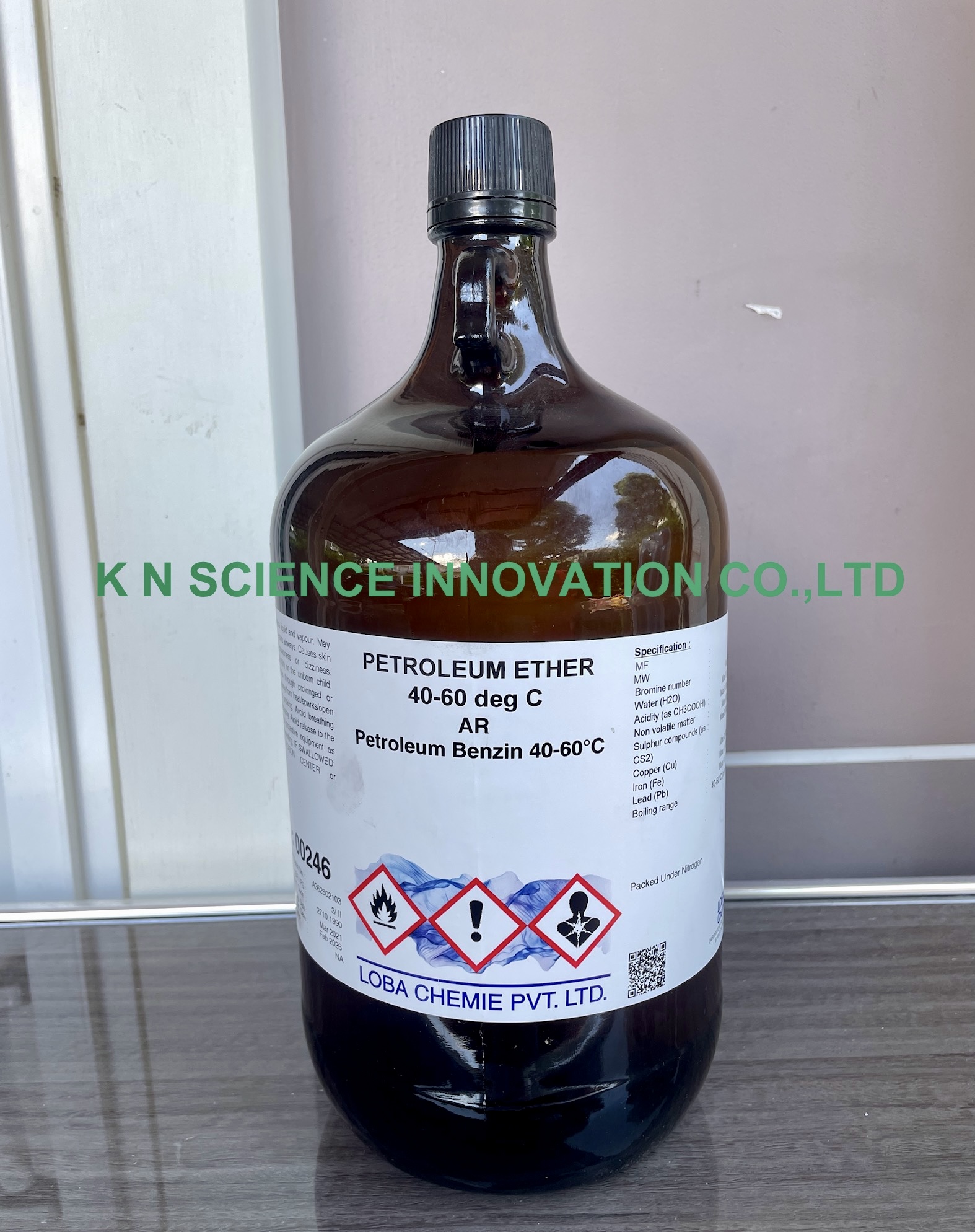 Petroleum ether, 40-60°C, AR 8032-32-4 ,2.5 L,Loba 0024602500