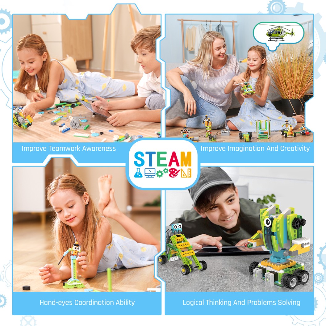 Makerzoid MKZ-RM-TRT ROBOT MASTER TOURNAMENT STEAM Programmable Robot Kit ชุดเรียนรู้ ตัวต่อ เสริมทักษะ หุ่นยนต์ โรบอท Coding kit ส่งเสริมการเรียนรู้