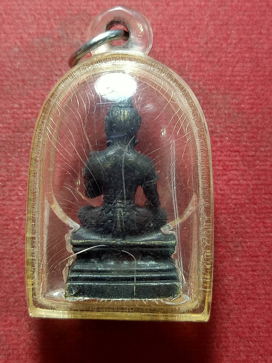 รูปหล่อพระวิษณุกรรม ขนาด 2 ซม. ไม่ทราบที่ (SKU-11756)