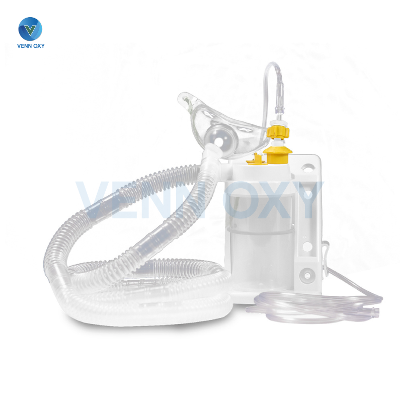 ชุดกระปุกให้ความชื้น แบบท่องวงช้าง สำหรับผู้ป่วยเจาะคอ