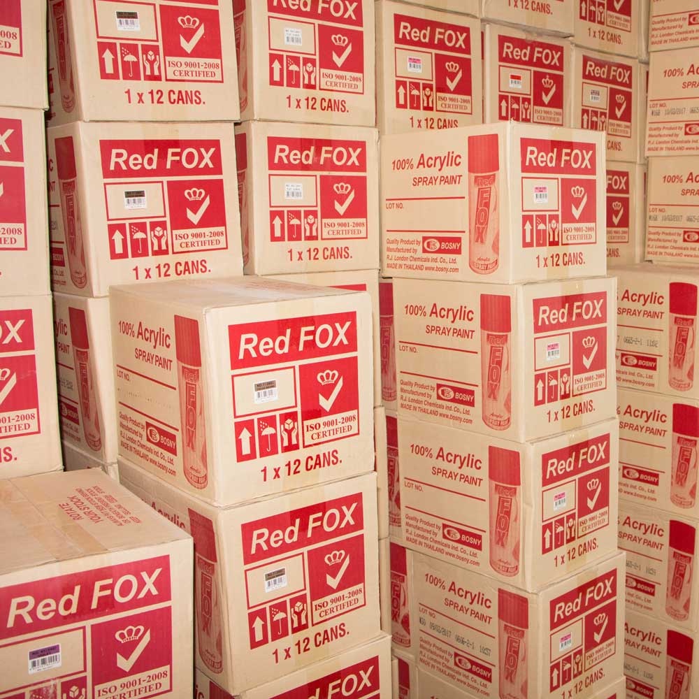 สีสเปรย์ Red FOX ขายส่งยกลัง ของแท้!!