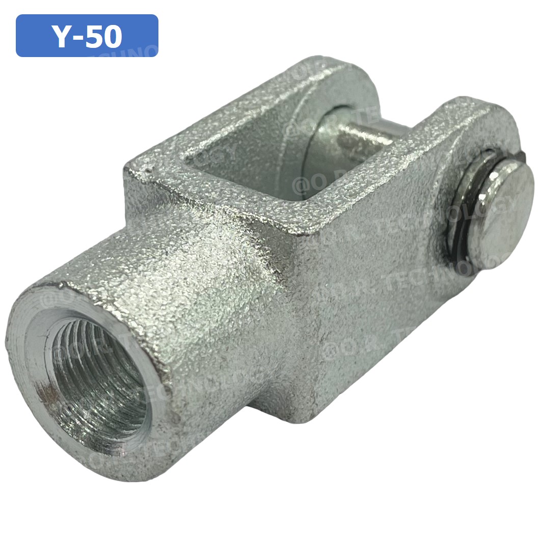 (1ชิ้น) Y-50 ตัวยึดแกนกระบอกลม ตัว Y Support Y-Joint Air Cylinder สำหรับกระบอกลม SC50 ขายึดกระบอกลม ขายึด ตัวยึด กระบอกลม