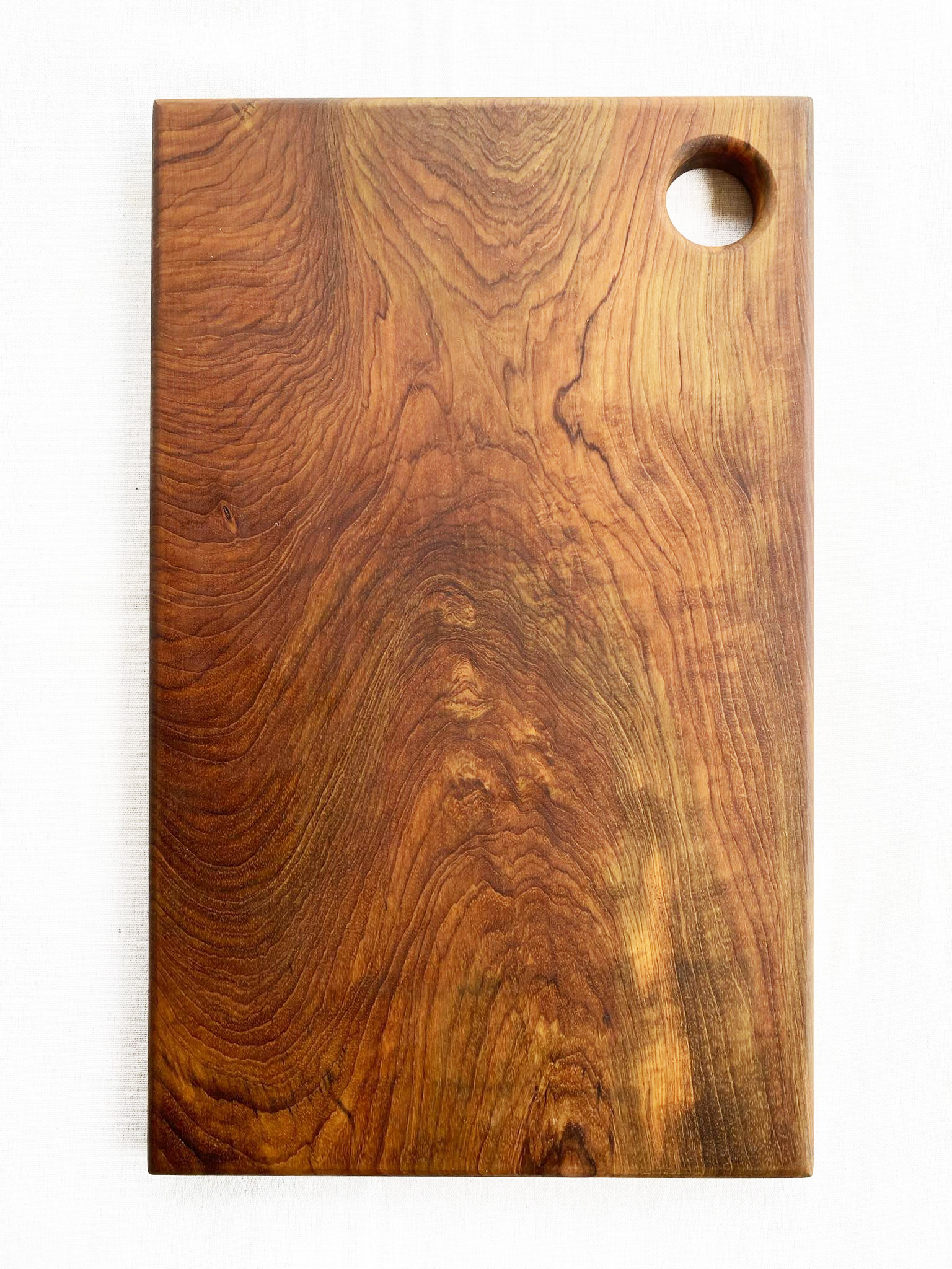 กูปรี เขียงไม้สัก สี่เหลี่ยม Kouprey Natural Rectangular Brown Teak Wood Cutting Board Butcher Block Chopping Board