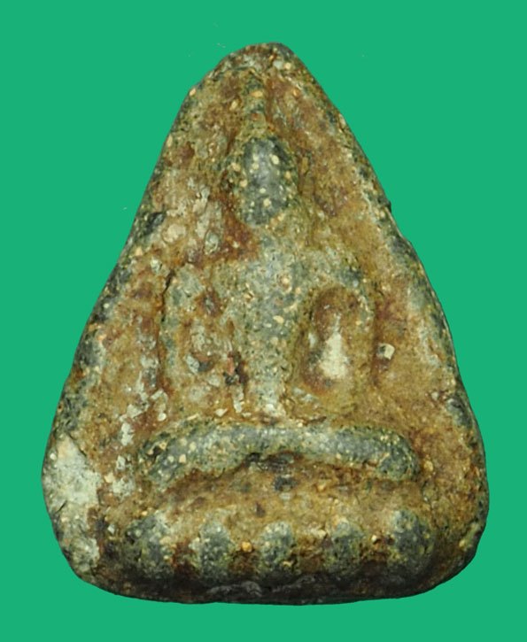 *40435 พระลึกลับกินตับทั่วไทย พระกลีบบัว เนื้อผงผสมว่าน เก่ายุค ปี 24XX ไม่ทราบที่และปีสร้าง 9