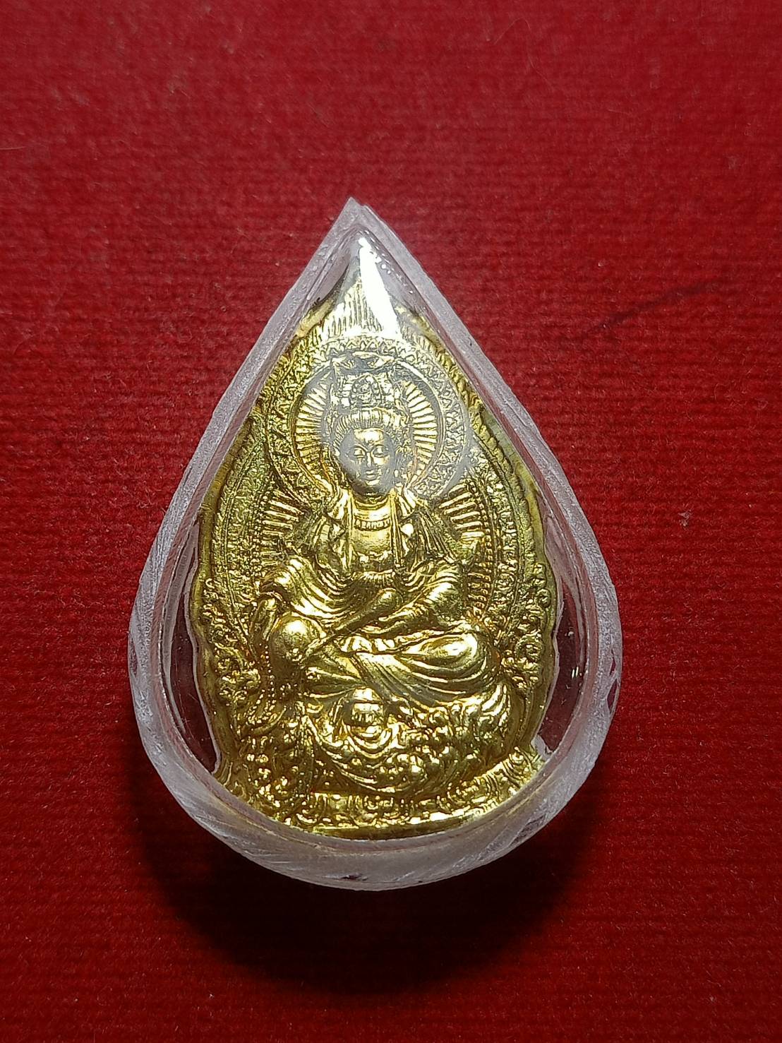 เหรียญเทเงิน เจ้าแม่กวนอิม หลังยันต์ วัดกุศลสมาคร กทม. (SKU-05881)