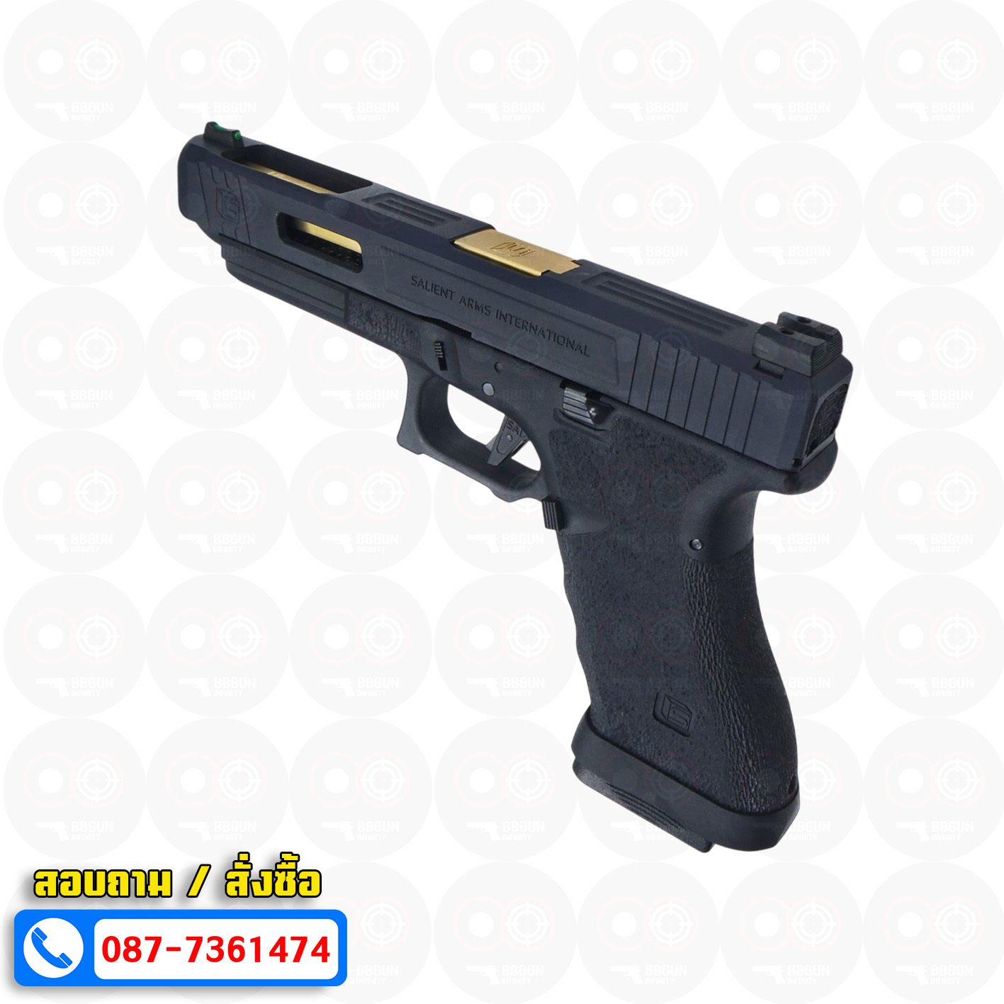 บีบีกันอัดแก๊ส AW Custom SAI Tier One G34 BB GUN