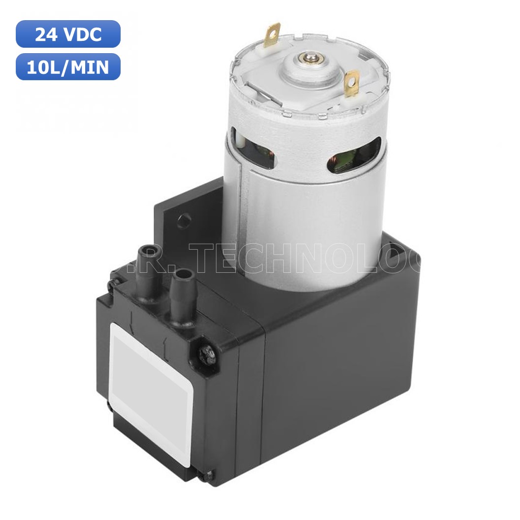 JC025 ปั๊มลม ปั๊มสูญญากาศ ขนาดเล็ก Micro Air Pump Mini Electric Vacuum Pump 50BPM-24V 10L/MIN