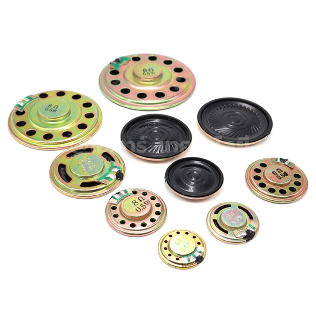 XHXDZ-R50-8R0.5W 8Ohm 0.5W Magnetic Speaker Horn ลำโพงเล็ก ลำโพงจิ๋ว 8โอห์ม 0.5วัตต์ ขนาด 50mm ลำโพง