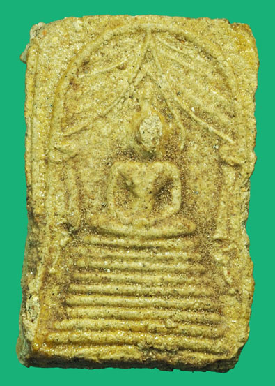 ขายแล้ว*37191 พระสมเด็จพิมพ์แหวกม่าน หลวงปู่ชา สุภัทฺโท วัดหนองป่าพง อ.วารินชำราบ จ.อุบลราชธานี ปี 2518 เนื้อว่านดอกพยอม 93