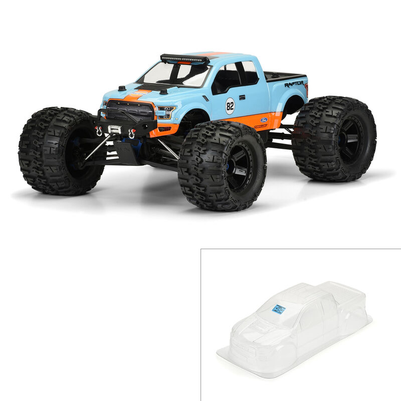 PRO346800 1/8 2017 Ford F-150 Raptor Clear Body: Monster Truck