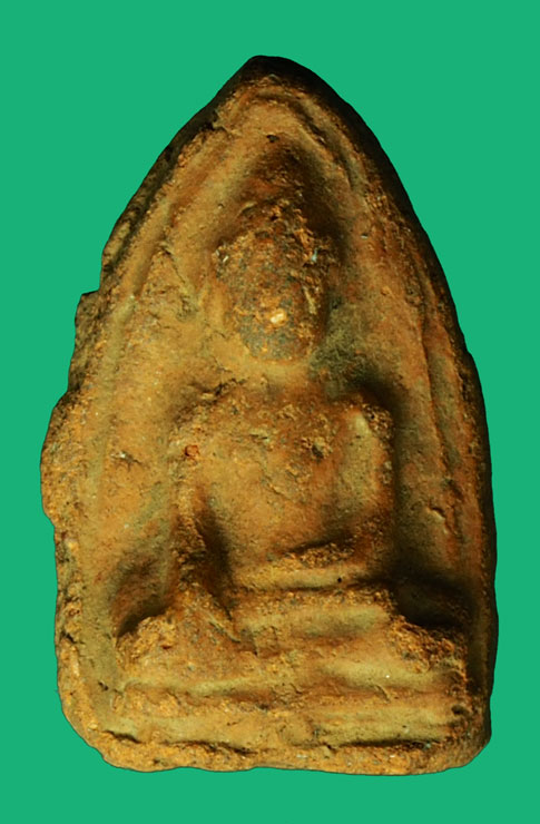 ขายแล้ว*36838 พระพิมพ์ วัดตะไกร แม่ชีบุญเรือน วัดอาวุธปืน ปี 2499 เนื้อดิน 9.1