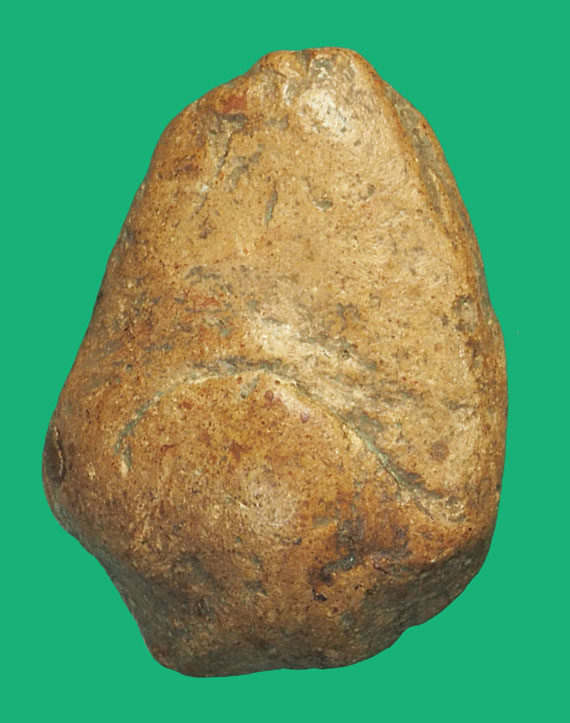 ขายแล้ว*35755 พระนางกำแพง ลูกแป้ง สภาพใช้ เนื้อดิน เก่า 13