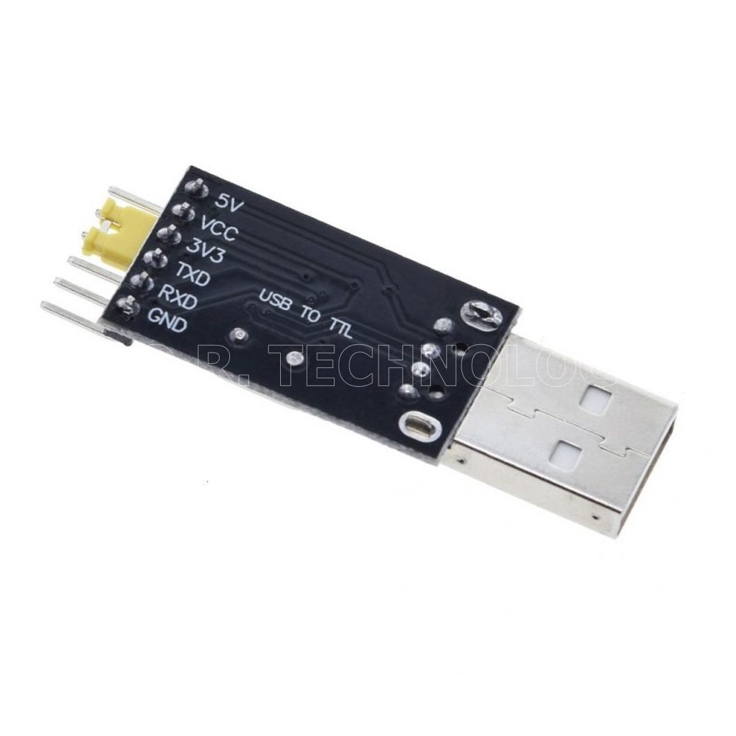 (1ชิ้น) AA183 โมดูลแปลง USB to TTL converter UART module CH340G CH340 3.3V 5V switch