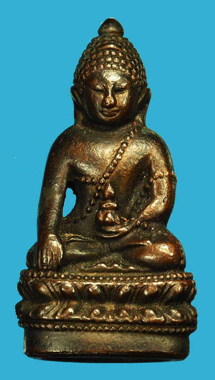 *35822 พระกริ่งตรีจักร์ หลังพระนามาภิไธย สก ปี 2544 เนื้อนวะ (หลวงปู่หงษ์ วัดเพชรบุรี ร่วมปลุกเสก) ไม่มีกล่อง 7