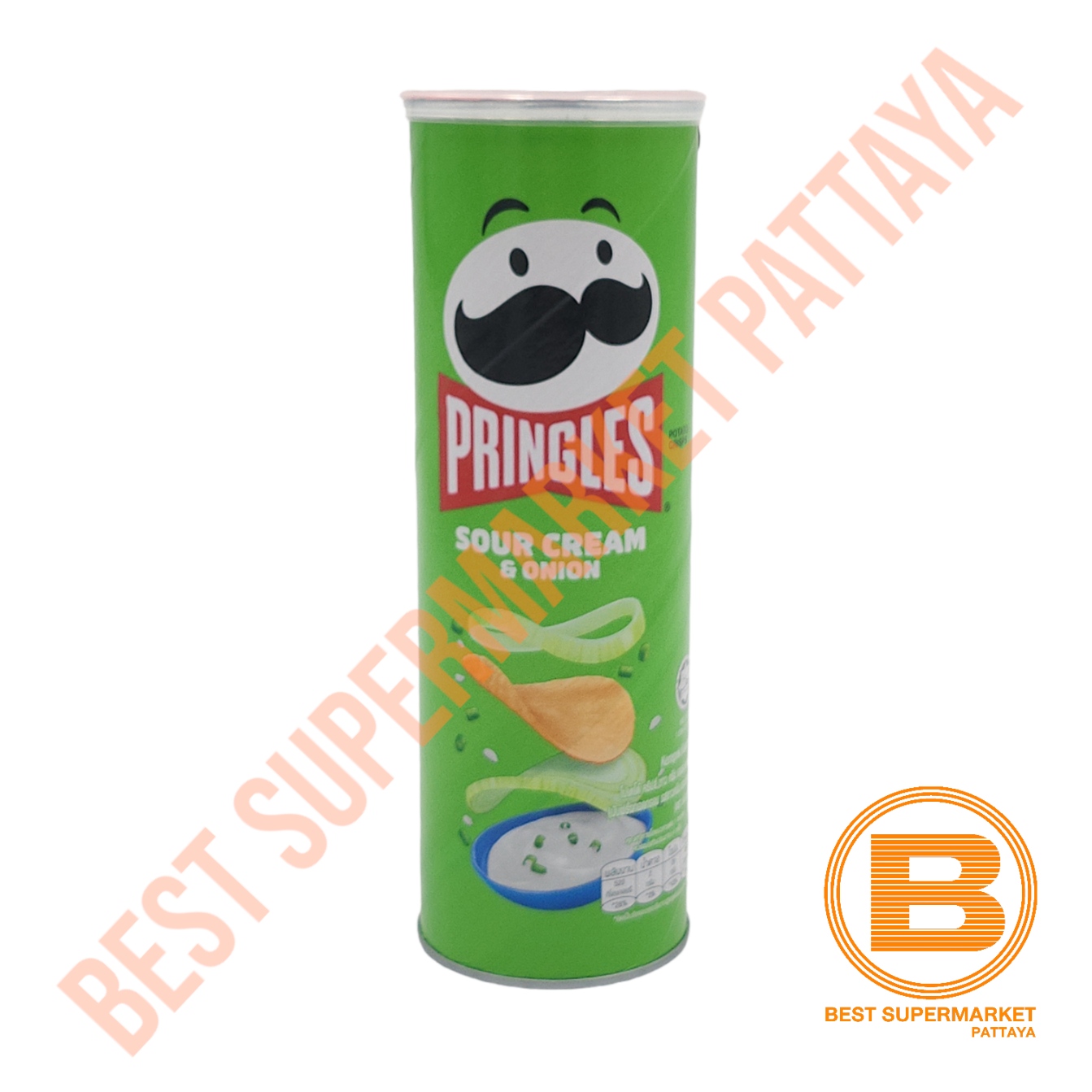 [ยกลัง]พริงเกิลส์ มันฝรั่งทอดกรอบ 102 กรัม x 12 กระป๋อง [BOX]Pringles Potato Crisp 102 g. x 12 Pcs