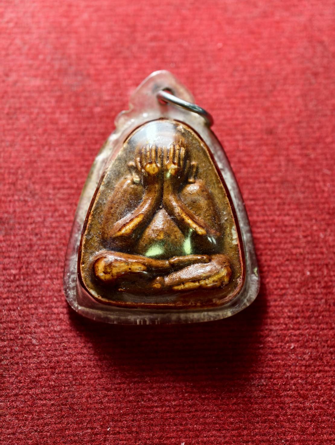 พระปิดตาทาทอง หลวงพ่อเริ่ม ปรโม วัดจุกกะเฌอ จ.ชลบุรี (SKU-13481)