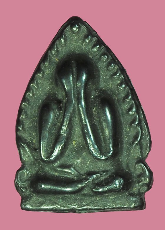 *39511 พระปิดตาหลังยันต์น้ำเต้า เจ้าคุณนรรัตน์ วัดเทพศิรินทร์ กรุงเทพ ปี2513 เนื้อเมฆพัตร 6