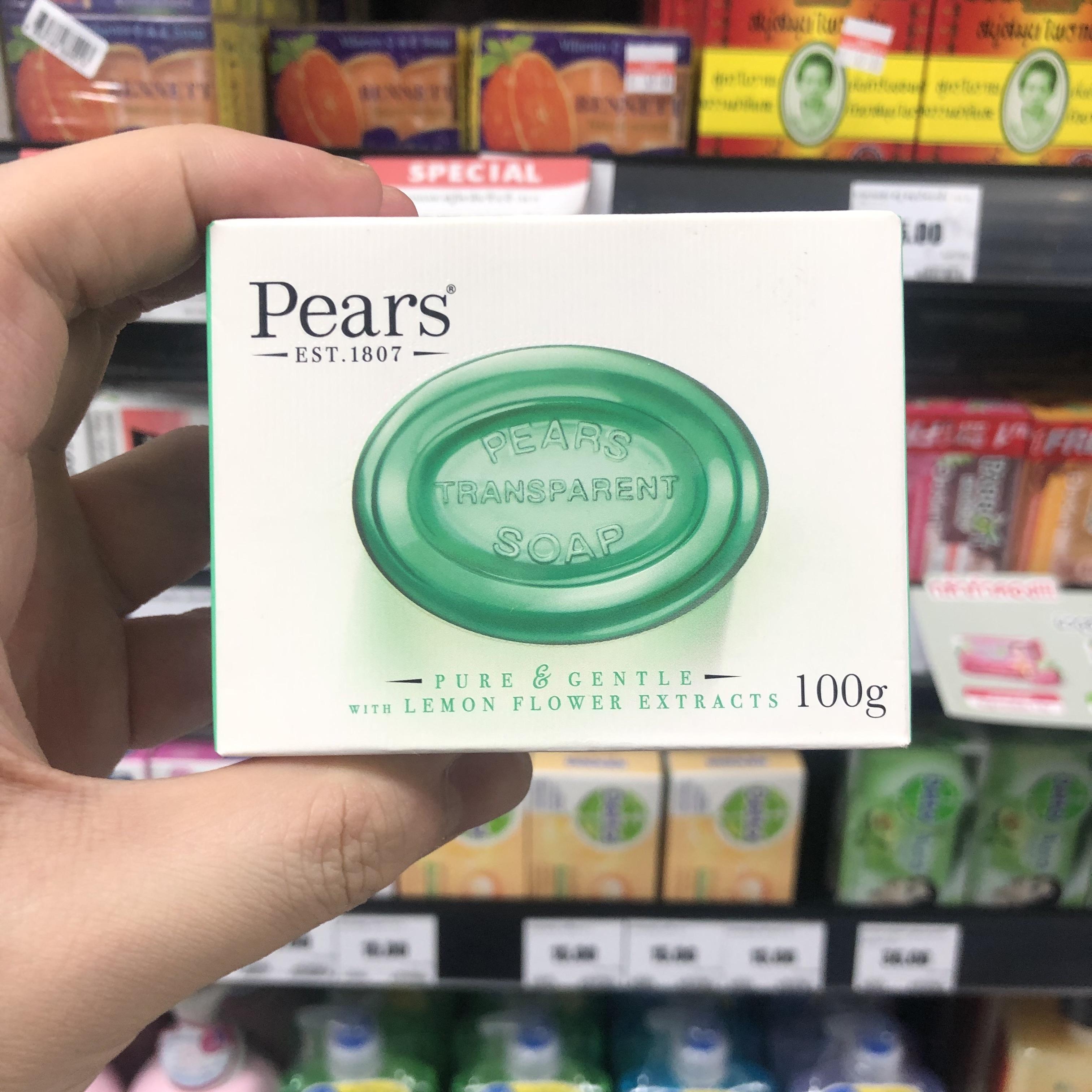 แพร์ สบู่ใส 100 กรัม Pears Transparent Soap 100 g.