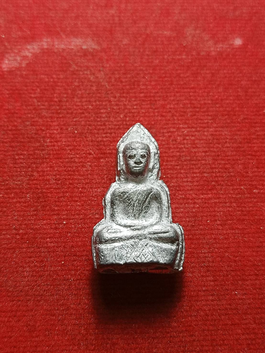 หลวงพ่อเณร สองหน้า เนื้อตะกั่ว หลวงตาจวน วัดไก่เตี้ย จ.สุพรรณบุรี (SKU-08498)