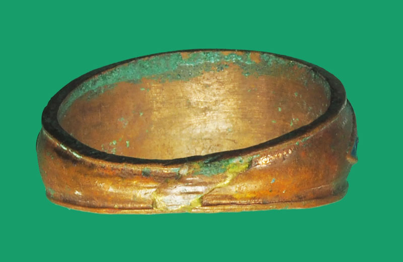 ขายแล้ว*33400 แหวนยันต์ ลายธงชาติ หลวงพ่อจง วัดหน้าต่างนอก อยุธยา 12