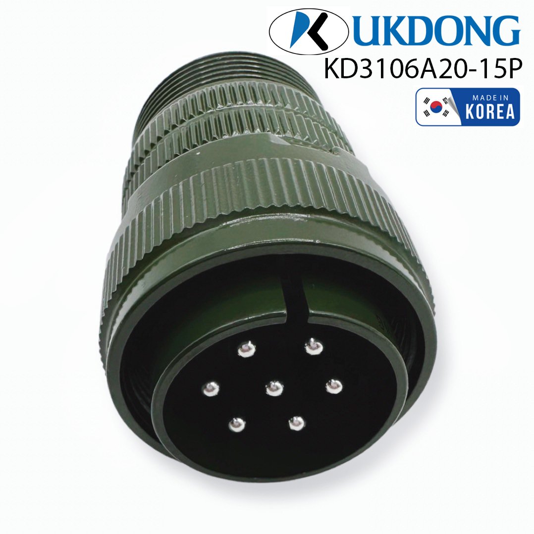 KD3106A18‐19P PLUG/MALE CONNECTOR 10 PIN 13A 250VDC
