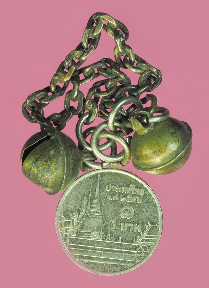 *38226 กระดิ่งพร้อมสร้อยเงิน เป็นของสะสม (จัดส่งตามภาพ) 17