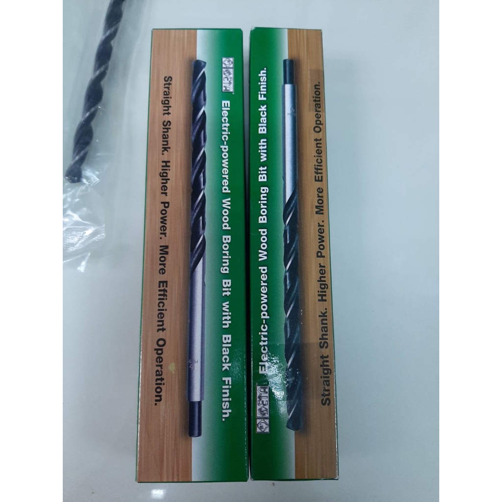 ดอกสว่านเจาะไม้ META 1/2,3/8,1/4,5/8 (ราคารวมแวท) ดอกสว่าน ดอกเจาะอเนกประสงค์ ดอกสว่านเจาะเหล็ก เจาะปูน เจาะกระเบื้อง เจาะไม้ เซรามิก