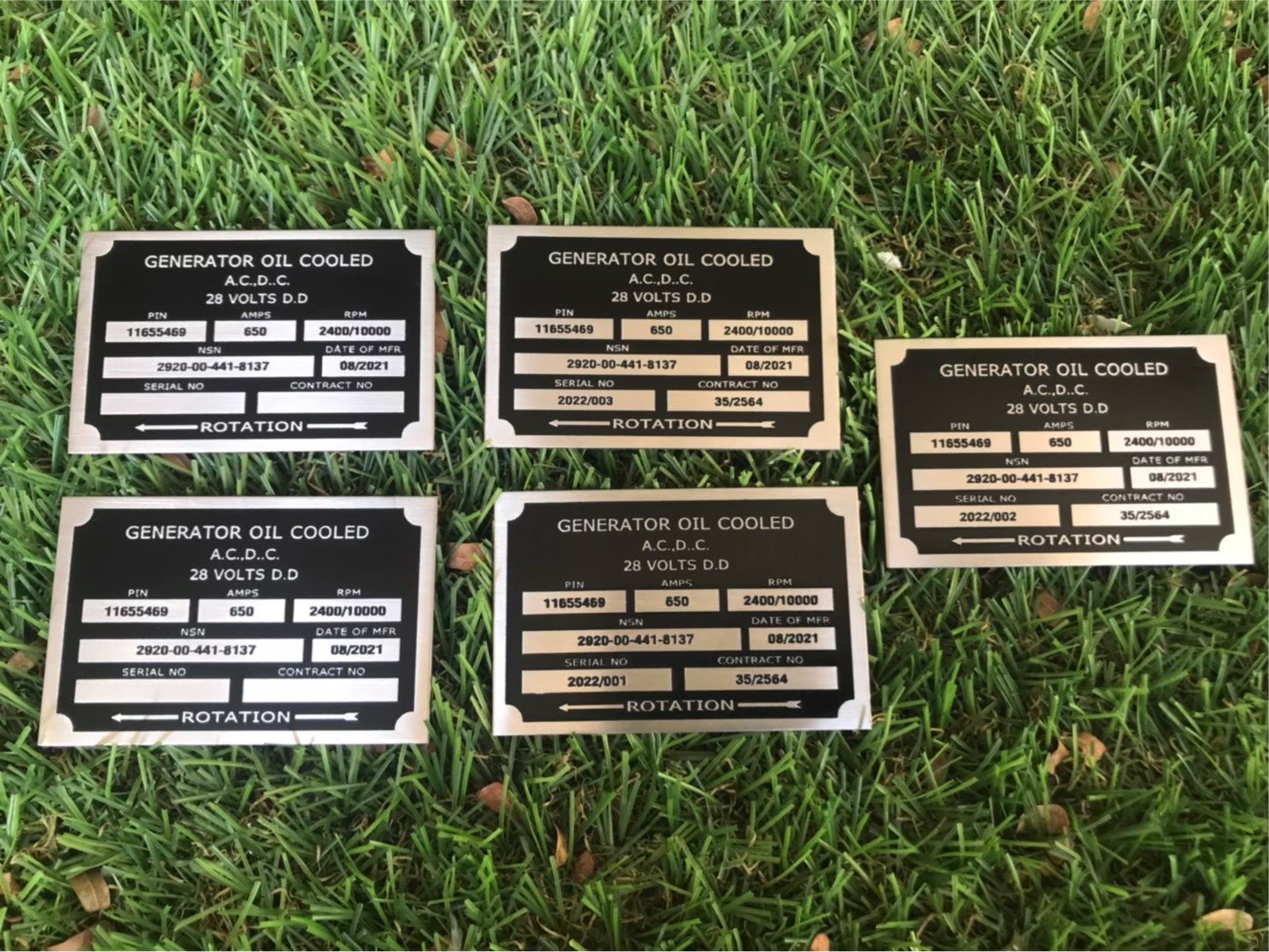 ป้ายเนมเพลทกัดกรด