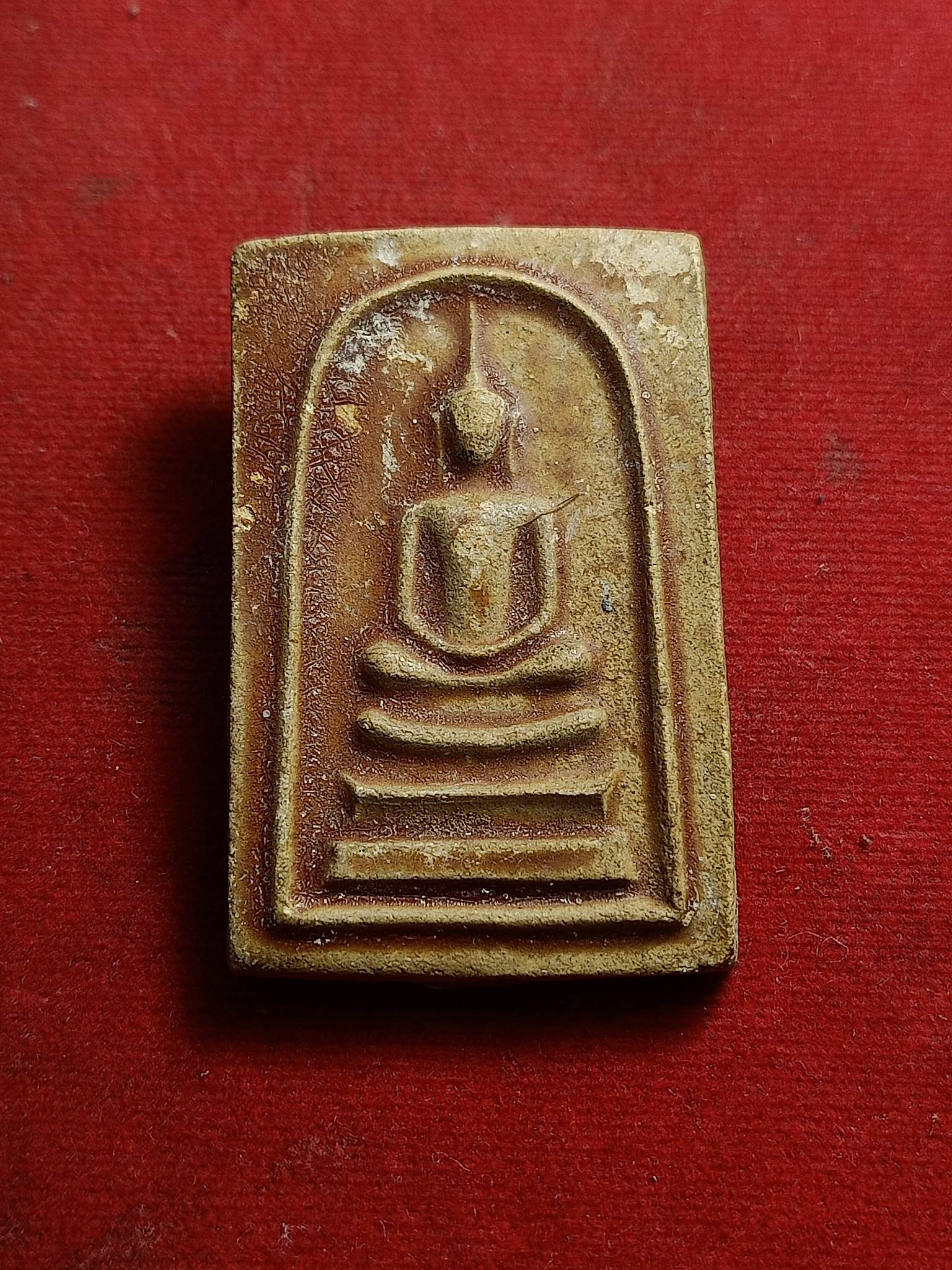 พระผง พิมพ์สมเด็จ (จัมโบ้) วัดเกาะลอย จ.ระยอง หลวงปู่ทิมร่วมปลุกเสก (SKU-00802)