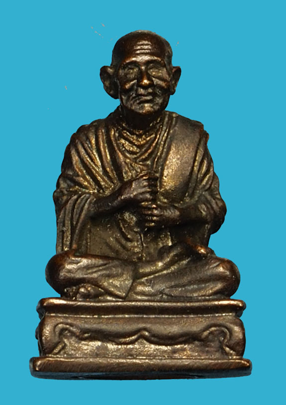 *35809 พระรูปหล่อสมเด็จพุฒจารย์โต วัดเกศไชโย ปี 2521 อ่างทอง ไม่มีกล่อง 89