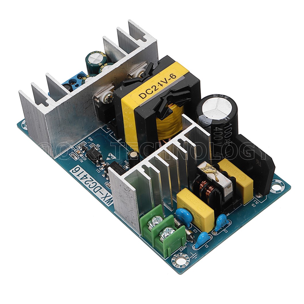 (1ชิ้น) AA191 ตัวแปลงไฟ สวิตช์จ่ายไฟ สวิตชิ่ง AC-DC Switching Power Supply Board AC 100-240V to DC 24V 6A 150W