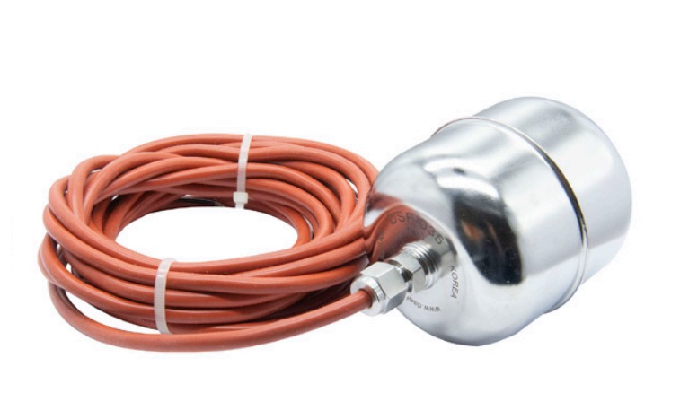 DSF-035 240VAC,1A สวิทช์ควบคุมระดับน้ำใช้ได้ทั้งน้ำดีและน้ำเสีย Stainless 5M “DAESAN”