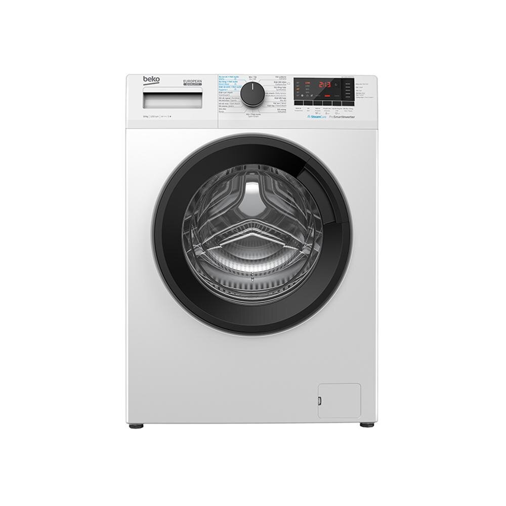 BEKO เครื่องซักผ้าฝาหน้า INVERTER ขนาด 9 กก. รุ่น WCV9614XB0STW + ขาตั้งเครื่อง แถมฟรี! เตารีดไอน้ำ รุ่น SIM3617 (สินค้าจำนวนจำกัด)