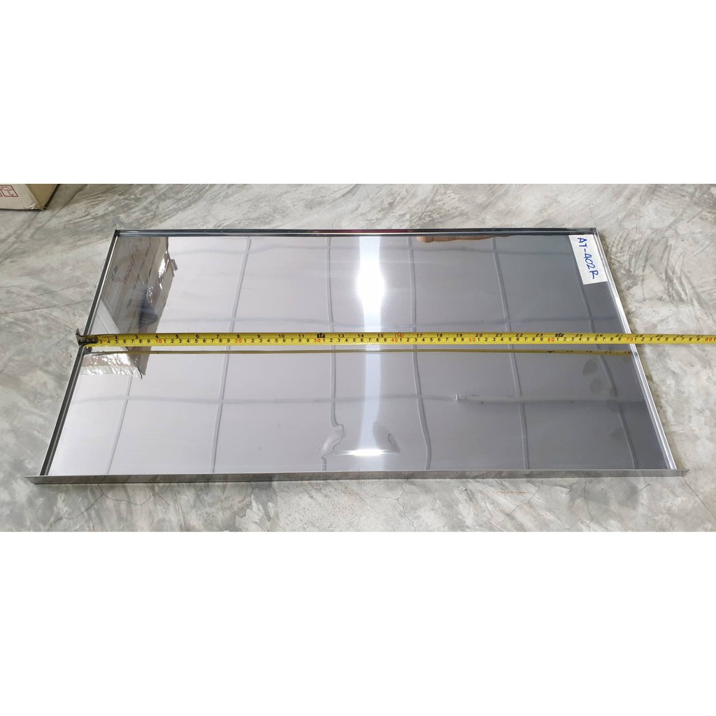 ลิ้นชักเตาชั้น ถาดรองเศษอาหาร 2 หัวเตา ของ Lucky Flame รุ่น AT-402 ขนาด 71 x 38 ซม.