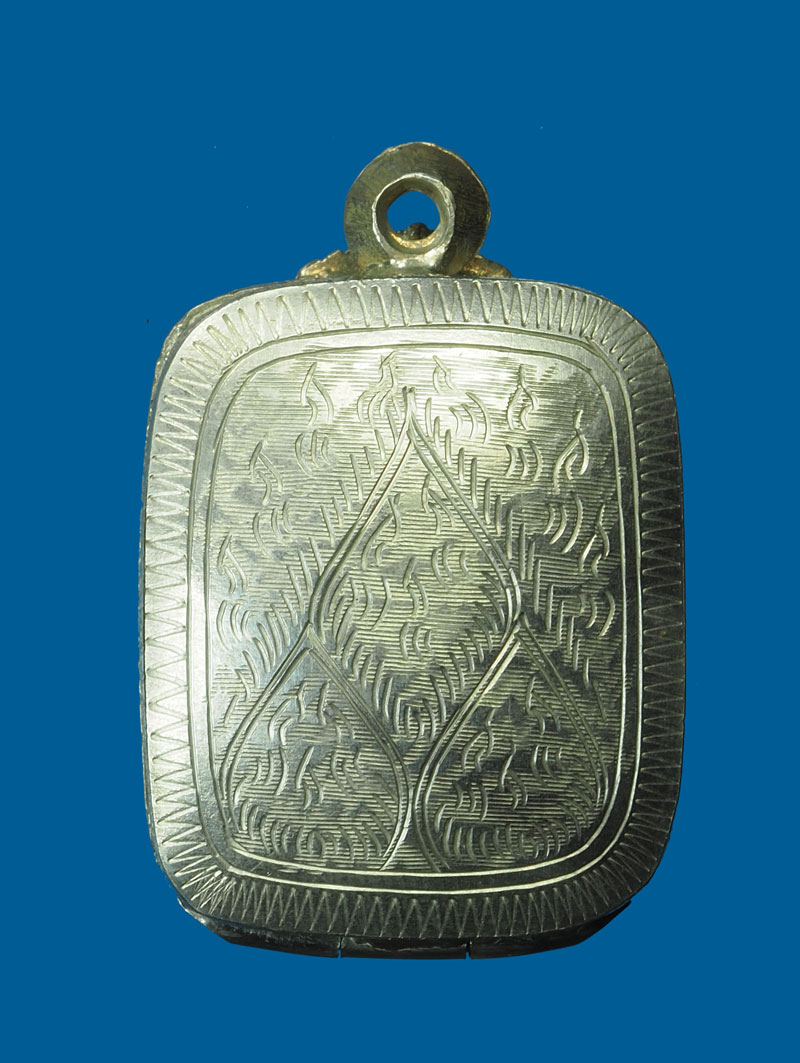 *31182 ตลับสำหรับใส่พระหลวงพ่อปาน วัดบางนมโค เป็นเงิน เปอร์เซ็นต์ ไม่มีหมุด 16