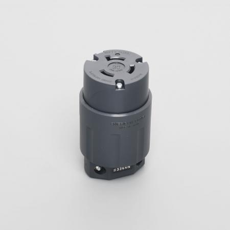 AMERICAN DENKI 3364N 3-Pole 3-Wire 30A 600V Connector Body (Nylon Housing)