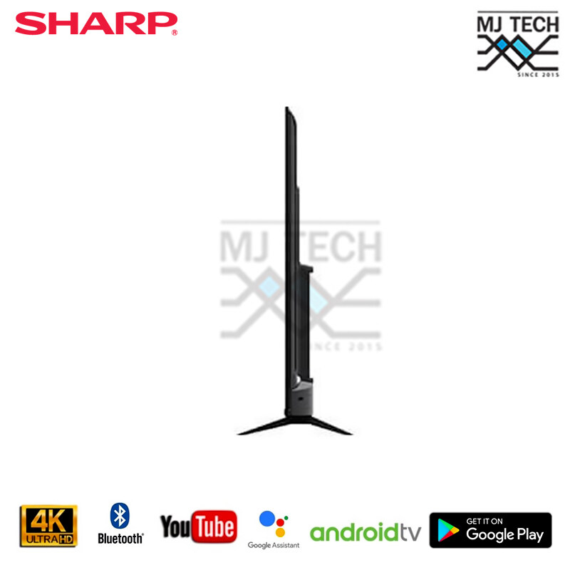 SHARP AQUOS LED 4K ANDROID TV ทีวี ขนาด 55 นิ้ว รุ่น 4T-C55DJ3X
