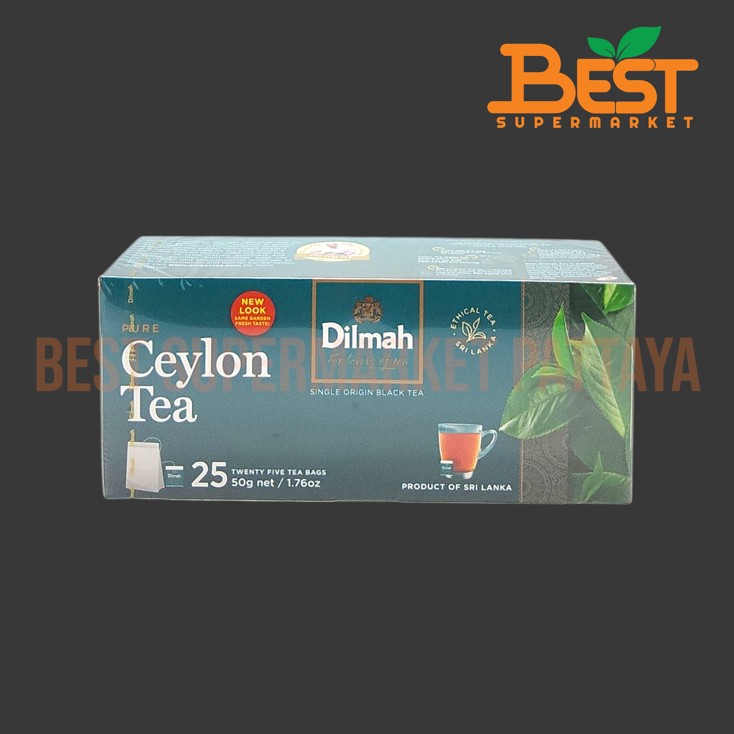 ดิลมา ชาเพียว ซีลอน 25 ซอง สินค้านำเข้าจาก ศรีลังกา Dilmah Pure Ceylon Tea 25 Teabags