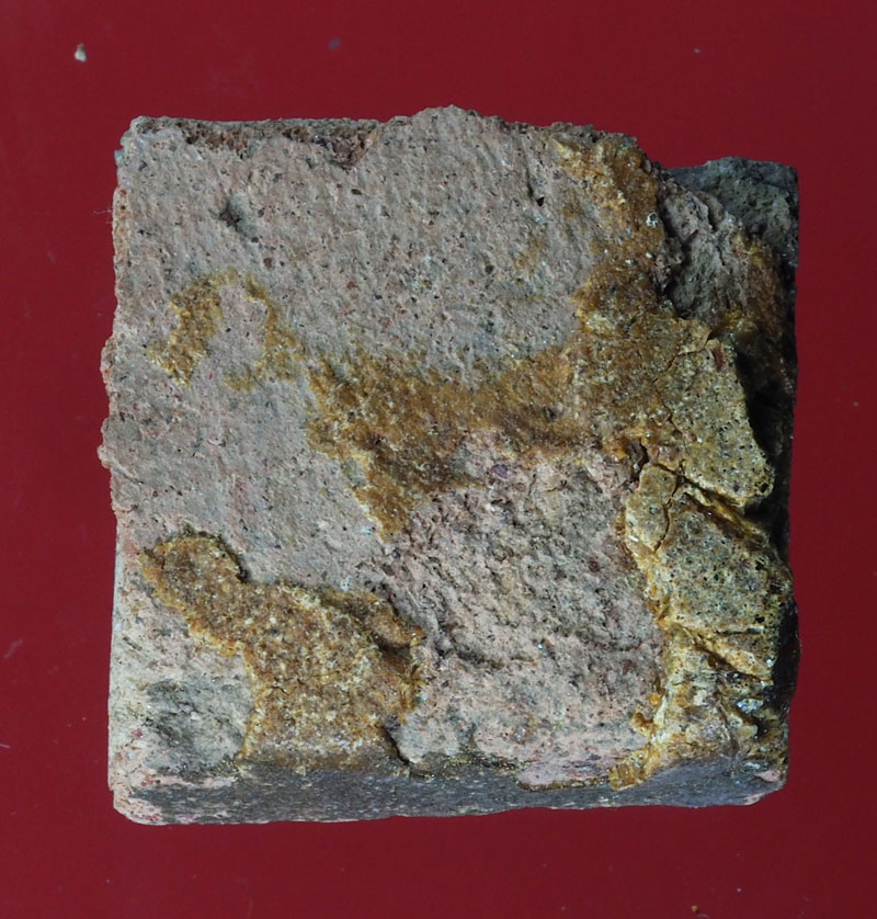 *28702 พระแผงสิบชาติ ตัดเดี่ยว กรุวัดกระชาย อยุธยา เนื้อดิน 13