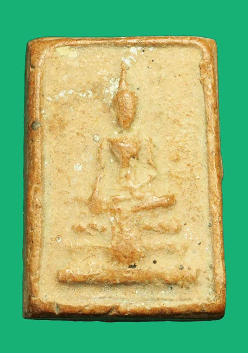 ขายแล้ว*35378 พระพุทธหลังสิงห์ หลวงปุ่เหล่ว วัดสิงหาราม ชัยบาดาล ลพบุรี เนื้อดิน 69