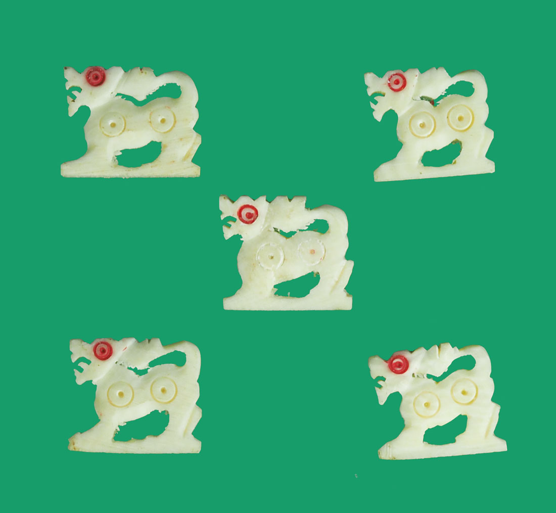 ขายแล้ว *33438 สิงห์แกะจำนวน 5 ตัว ไม่ทราบที่แลปีสร้าง 12