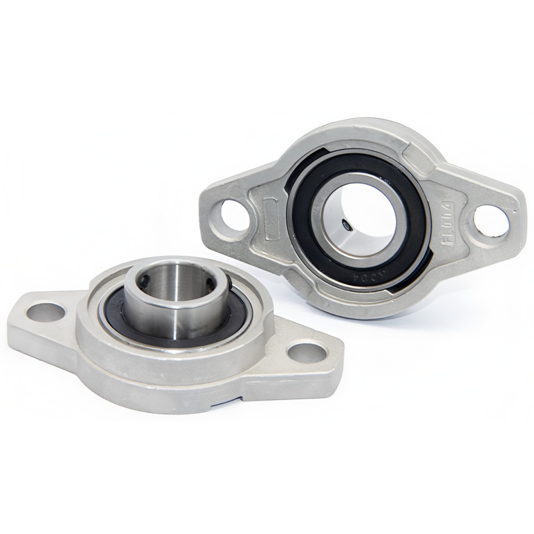 KP KFL สำหรับเพลาขนาด 8-35mm ตลับลูกปืนตุ๊กตา แบริ่ง แบบตั้งฉาก/แบบแนวนอน Pillow Block/Flange Bearing Zinc Alloy ตลับลูกปืน 8mm/10mm/12mm/15mm/17mm/20mm/25mm/30mm/35mm